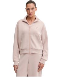 Guess - Olympe Zip-Through Sweatshirt - Lyst