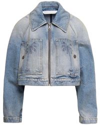 Palm Angels - Denim Jackets - Lyst