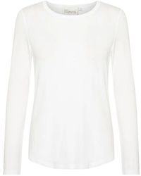 My Essential Wardrobe - Modal bluse top & t-shirt - Lyst