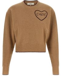 Chloé - Round-Neck Knitwear - Lyst