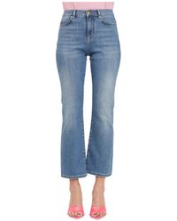 Pinko - Cropped Jeans - Lyst