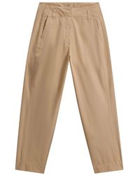 Woolrich - Poplin Carrot Pants - Lyst