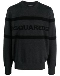 DSquared² - Round-Neck Knitwear - Lyst