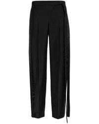 McQueen - Wool Broeken - Lyst