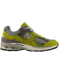 New Balance - Fitness ,Veelkleurig ,Wol 2002R Sneaker - Lyst