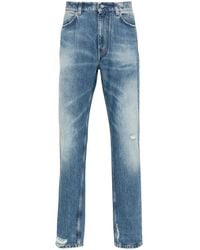 Givenchy - Jeans ,Blauw ,Denim Blauwe Denim Five Pocket Jeans - Lyst