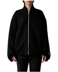 Sportmax - Pure Wool Double Bomber - Lyst