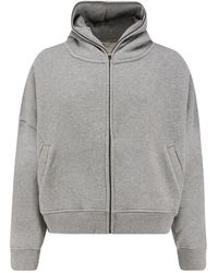 Entire studios - Hoodies & Sweatvesten ,Grijs ,Katoen Eternal Zip Hoodie - Lyst