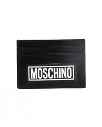 Portafogli e portatessere Moschino da uomo - Fino al 50% di sconto | Lyst
