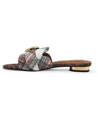 Kurt Geiger - Mayfair Flat Sandal - Lyst