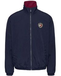 Tommy Hilfiger - Jassen ,Blauw ,Stijlvolle Jas - Lyst