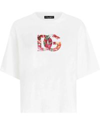 Dolce & Gabbana - Dg Logo T -shirt - Lyst
