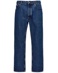 Palm Angels - Straight Fit Jeans - Lyst