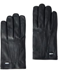 Our Legacy - Accessoires ,Zwart ,Leer Zijn Handschoenen - Lyst