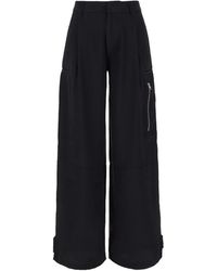 Ami Paris - Trousers > wide trousers - Lyst