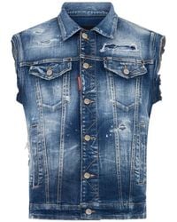 DSquared² - Vests - Lyst