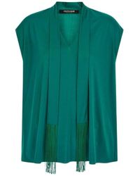 Roberto Cavalli - Overhemden ,Blauw ,Blouses & Shirts - Lyst