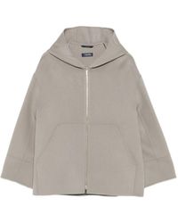 Max Mara - Grijze Zijde & Nylon Jassen - Lyst
