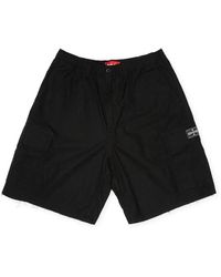 032c - Weite cargo shorts mit kordelzug - Lyst