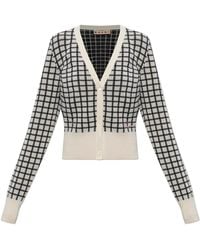 Marni - Cardigan Mit Karomuster - Lyst