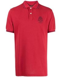 Hackett - Tops ,Rood ,Katoen Heritage Logo Polo Shirt - Lyst
