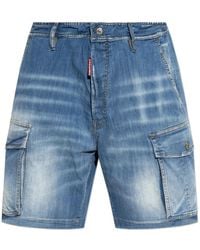 DSquared² - Denim Shorts - Lyst