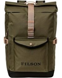 Filson - Tassen ,Groen ,Polyester All-Weather Rugzak - Lyst
