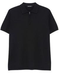Aspesi - Tops ,Zwart T-Shirts En Polo's Zwart - Lyst