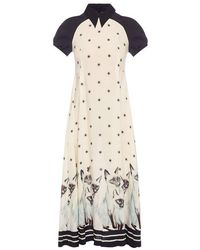 Undercover Dress With Collar - Naturel