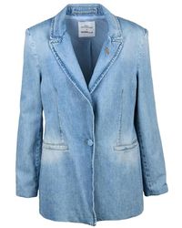 Marella - Jassen ,Blauw ,Blazers - Lyst
