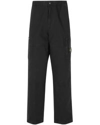 Stone Island - Straight Trousers - Lyst