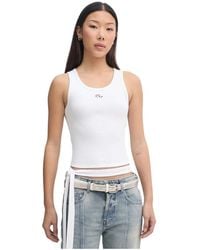 DIESEL - Tops ,Wit ,Katoen T-Anky Tail S1 Top - Lyst