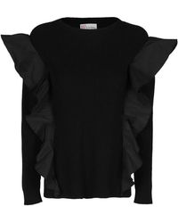 RED Valentino - Round-Neck Knitwear - Lyst