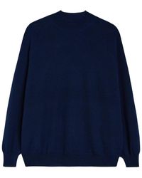 Aspesi - Merino Wol Raglan Sweater - Lyst