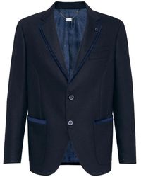 Billionaire - Jassen ,Blauw ,Wol Blazer Elegant - Lyst