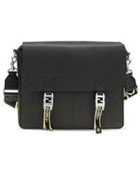 Fendi - Ff Logo Messenger Bag - Lyst