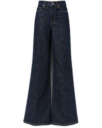 Self-Portrait - Wide Jeans - Lyst