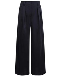 Max Mara - Broeken ,Blauw ,Wol Broeken Natale - Lyst