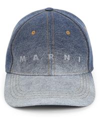 Marni - Accessoires ,Veelkleurig ,Katoen Katoenen Hoed - Lyst