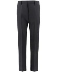 Givenchy - Slim-fit woll cropped hosen - Lyst