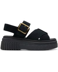 Clarks - Flat Sandals - Lyst