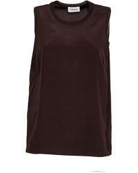 P.A.R.O.S.H. - Sleeveless Tops - Lyst