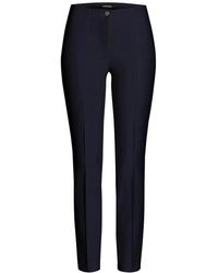 Cambio - Broeken ,Blauw ,Stretch Skinny Broek - Lyst
