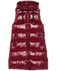 Save The Duck - Jassen ,Rood ,Polyester Iria Vest - Lyst
