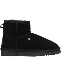 Warmbat - Schoenen ,Zwart ,Suède Gezellige Wallaby Pantoffel - Lyst