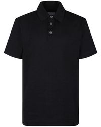 Givenchy - Tops ,Zwart ,Katoen Zwarte 4G Jacquard Poloshirt - Lyst