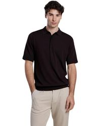 Aeden - Nickos Knit Polo - Lyst