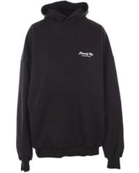 Balenciaga - Vintage schwarzer hoodie mit beverly hills logo - Lyst