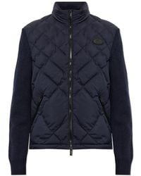 Burberry - Dunsbury Stepp-Strickjacke - Lyst