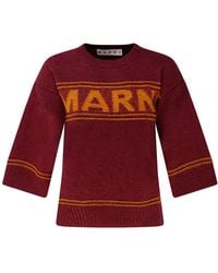 Marni - Round-Neck Knitwear - Lyst